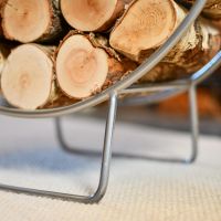 Close-up of the Legs on the Log Holder Close-up of the Legs on the Log Holder