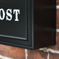 Close up of Black Metal Framework 