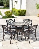 Antique Copper "Okehampton" Four Seater Furniture Set 