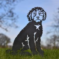 Unfinished Metal Cockapoo 