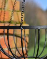 Close up of hanging basket