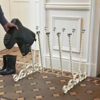 "Hollinbury" Cream 6 Pair Boot Rack "Hollinbury" Cream 6 Pair Boot Rack