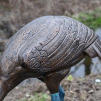 Close up of Feathering Detailing 