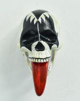 Heavy Metal Skull Ornament