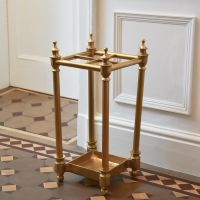 Antique Brass "Square" Umbrella in Full 