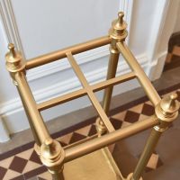 Close up of Square Umbrella Stand compartments 