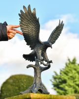 Scale image of patio sculpture