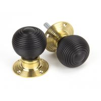 Pair of Ebony Door Knobs