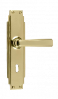 “Gatsby" Edwardian Lockable Lever handle