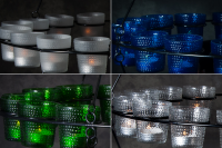 “Effies Jupiter” hanging tea light chandelier