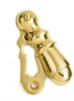 Egremont Escutcheons in a Polished Brass Finish