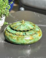 Elegant "Viridis" Keepsake Bowl