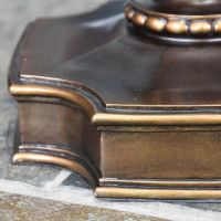 Close-up of the Base of the Floor Lamp