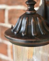 Close up of top of light without bracket Close up of top of light without bracket