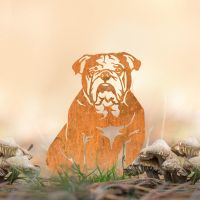 English Bulldog Silhouette in Situ