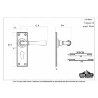 "Emerson" Euro Keyhole Aged Brass Lever Handles "Emerson" Euro Keyhole Aged Brass Lever Handles