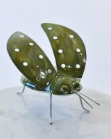 Evelyn the Colourful Enamel Ladybug Sculpture