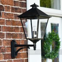 Exterior manor house wall light for gardens