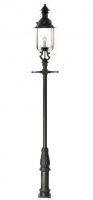 "Belgravia" Extra Large Lamp Post & Lantern Finished in Black