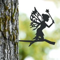 Fairy With Wand Tree Spike in Situ