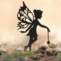 Fairy With Wand Silhouette in Situ