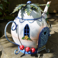 Fairy Teapot House Garden Ornament Fairy Teapot House Garden Ornament