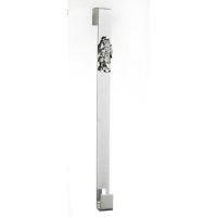 Bright Chrome Father Christmas Design Wreath Holder Bright Chrome Father Christmas Design Wreath Holder