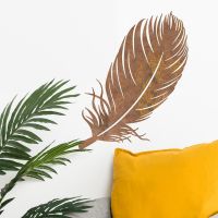 Feather Wall Art in Situ