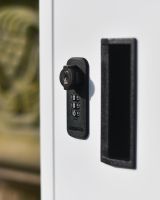 Felton white parcel box lock