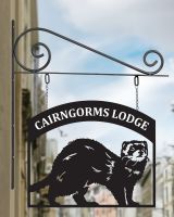 Charming "Ferret" House Sign 