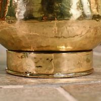 Close-up of the Base of the Blenheim Coal Bucket