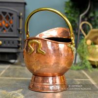 View of the Back of the "Windsor" Coal Bucket View of the Back of the "Windsor" Coal Bucket