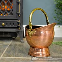 "Windsor" Coal Bucket Next to the Fire Place "Windsor" Coal Bucket Next to the Fire Place