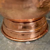 Close-up of the Copper Base on the "Windsor" Coal Bucket Close-up of the Copper Base on the "Windsor" Coal Bucket
