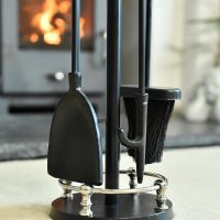 Close up of Black Iron Tools 