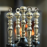 Close up of Regency Nickel Handles 