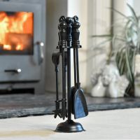 "Duchess" Iron Fireside Companion Set "Duchess" Iron Fireside Companion Set