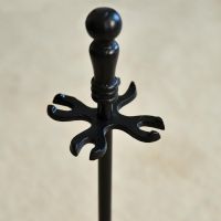 Close up of Companion Set Stand Close up of Companion Set Stand