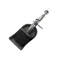 Farnhamford Iron & Nickle Brush & Pan fireside set Farnhamford Iron & Nickle Brush & Pan fireside set