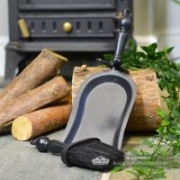 "Duchess" Black Iron Shovel and Brush Set in Situ "Duchess" Black Iron Shovel and Brush Set in Situ