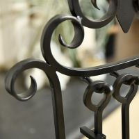 Close up of Black Iron Companion Set 