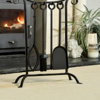 Close up of feet on "The Ironbridge" Companion Set 