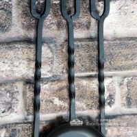 Blacksmith Twist Design on the Tools