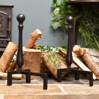 Traditional fire grate fire dogs Traditional fire grate fire dogs