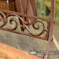 Ornate Design on the Log Store