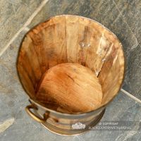 Close-up of the Inside of the Log Basket