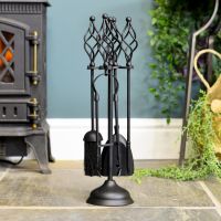 "Kingfisher" Companion Set Finished in Black