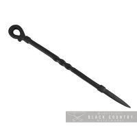 “Pearson Place” Wrought Iron Fireside Poker Finished in Black 