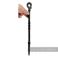 “Pearson Place” Wrought Iron Fireside Poker to Scale