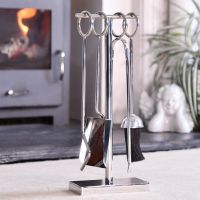 Midleton Polished Steel Companion Set
